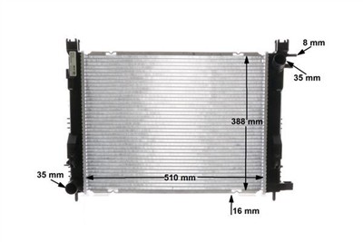 MAHLE ORIGINAL CR 2166 000S Číslo výrobce: 376912244. EAN: 4057635103985.