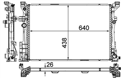 MAHLE ORIGINAL CR 2170 000P Číslo výrobce: 376924021. EAN: 4057635104036.