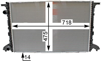 MAHLE ORIGINAL CR 2176 000P Číslo výrobce: 376990001. EAN: 4057635104098.