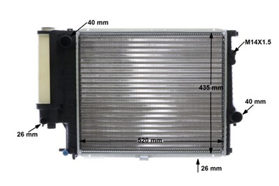MAHLE ORIGINAL CR 244 001S Číslo výrobce: 376888134. EAN: 4057635082358.