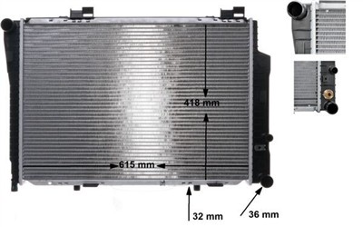 MAHLE ORIGINAL CR 270 000S Číslo výrobce: 376712024. EAN: 4057635082693.