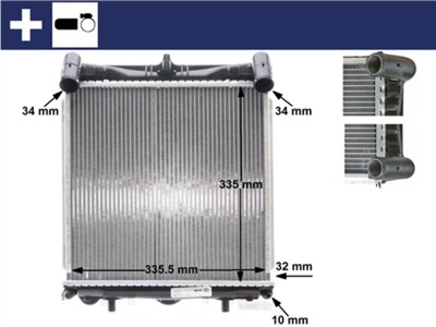 MAHLE ORIGINAL CR 370 000S Číslo výrobce: 376713794. EAN: 4057635084277.