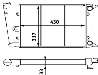 MAHLE ORIGINAL CR 420 000P Číslo výrobce: 8MK 376 715-291. EAN: 4057635084987.