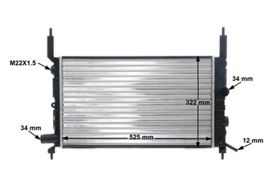 MAHLE ORIGINAL CR 446 000S Číslo výrobce: 376716071. EAN: 4057635085298.