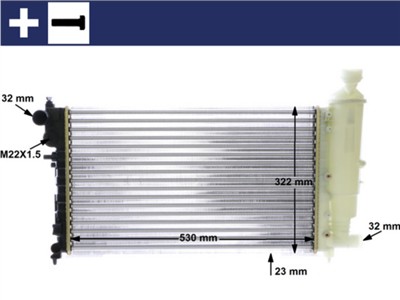 MAHLE ORIGINAL CR 468 000S Číslo výrobce: 8MK 376 716-471. EAN: 4057635085588.