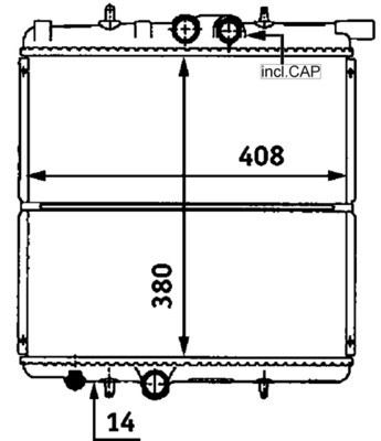 MAHLE ORIGINAL CR 527 000S Číslo výrobce: 376718251. EAN: 4057635086394.
