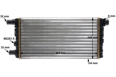 MAHLE ORIGINAL CR 529 000S Číslo výrobce: 376718311. EAN: 4057635086424.