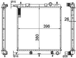 MAHLE ORIGINAL CR 556 000S
