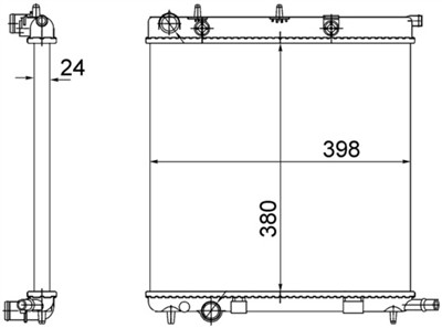 MAHLE ORIGINAL CR 556 002S Číslo výrobce: 8MK 376 718-625. EAN: 4057635086769.
