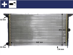 MAHLE ORIGINAL CR 607 000S