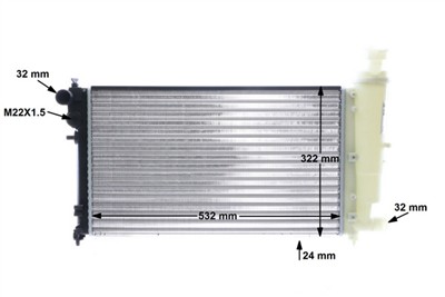 MAHLE ORIGINAL CR 612 000S Číslo výrobce: 8MK 376 719-791. EAN: 4057635087506.