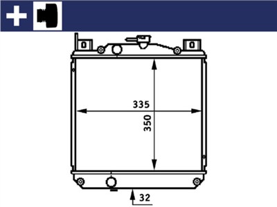 MAHLE ORIGINAL CR 655 000S Číslo výrobce: 376720731. EAN: 4057635088039.