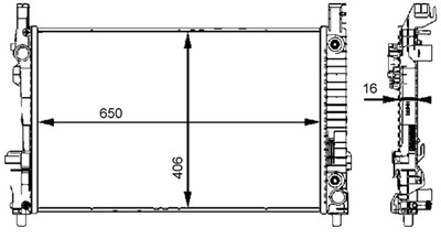 MAHLE ORIGINAL CR 661 000S Číslo výrobce: 376721034. EAN: 4057635088114.