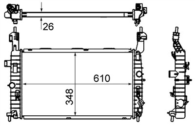 MAHLE ORIGINAL CR 833 000S Číslo výrobce: 376735041. EAN: 4057635090100.