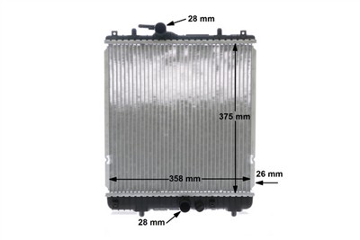 MAHLE ORIGINAL CR 836 000S Číslo výrobce: 8MK 376 735-071. EAN: 4057635090148.