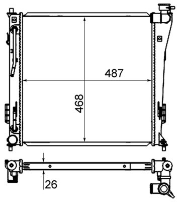 MAHLE ORIGINAL CR 847 000S Číslo výrobce: 376735261. EAN: 4057635090278.