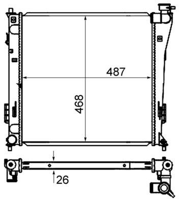 MAHLE ORIGINAL CR 848 000S Číslo výrobce: 376735271. EAN: 4057635090285.