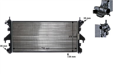 MAHLE ORIGINAL CR 886 000S Číslo výrobce: 376745104. EAN: 4057635090704.