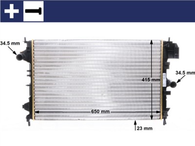 MAHLE ORIGINAL CR 8 000S Číslo výrobce: 376700264. EAN: 4057635079617.