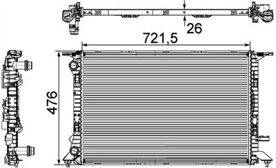 MAHLE ORIGINAL CR 905 000P Číslo výrobce: 376745581. EAN: 4057635090902.