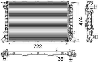 MAHLE ORIGINAL CR 912 000P Číslo výrobce: 376745651. EAN: 4057635091008.