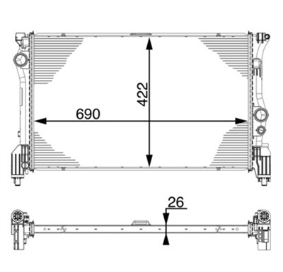 MAHLE ORIGINAL CR 931 000P Číslo výrobce: 376747551. EAN: 4057635091213.