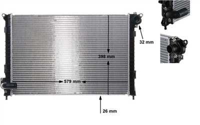 MAHLE ORIGINAL CR 983 000S Číslo výrobce: 376749501. EAN: 4057635091770.