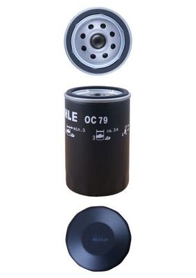 MAHLE ORIGINAL OC 79 Číslo výrobce: 72551566. EAN: 4009026033685.