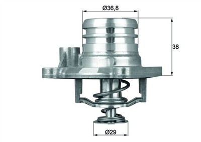 MAHLE ORIGINAL TI 13 92 Číslo výrobce: 1.419.92.356. EAN: 4250192946075.