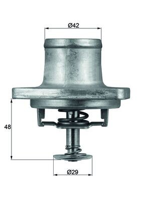 MAHLE ORIGINAL TI 48 80D Číslo výrobce: 6.709.80. EAN: 4250192946877.