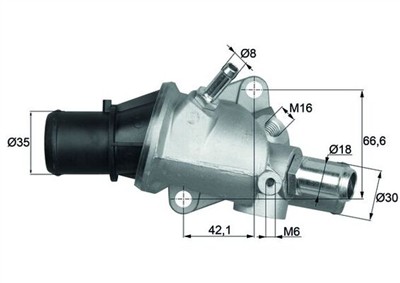 MAHLE ORIGINAL TI 138 88 Číslo výrobce: 70808591. EAN: 4250192900046.
