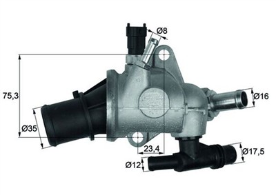 MAHLE ORIGINAL TI 142 83 Číslo výrobce: 70808607. EAN: 4250192900718.