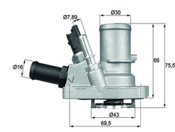 MAHLE ORIGINAL TI 144 88
