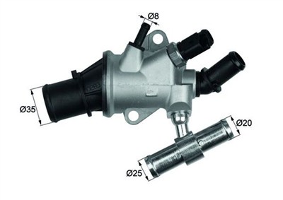 MAHLE ORIGINAL TI 157 88 Číslo výrobce: 70808610. EAN: 4250192995264.