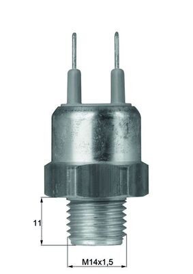 MAHLE ORIGINAL TSW 23D Číslo výrobce: 70808452. EAN: 4250192907410.