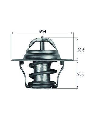 MAHLE ORIGINAL TX 14 87D Číslo výrobce: 1.180.87.302. EAN: 4250192932719.