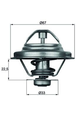 MAHLE ORIGINAL TX 24 87D Číslo výrobce: 2.112.87.312. EAN: 4250192923069.