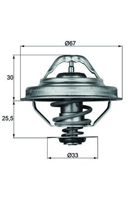 MAHLE ORIGINAL TX 28 88D Číslo výrobce: 2.124.88. EAN: 4250192932757.
