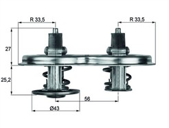 MAHLE ORIGINAL TX 33 83D
