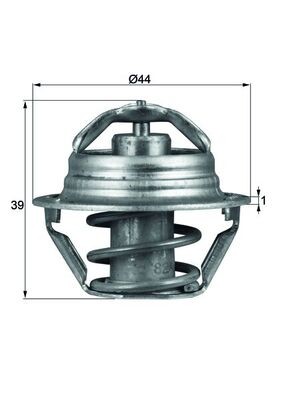 MAHLE ORIGINAL TX 90 87D Číslo výrobce: 70808495. EAN: 4250192993161.