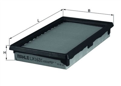 MAHLE ORIGINAL LX 1631 Číslo výrobce: 70390591. EAN: 4009026725542.