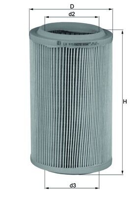 MAHLE ORIGINAL LX 915 Číslo výrobce: 78445637. EAN: 4009026104293.