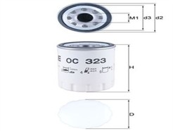 MAHLE ORIGINAL OC 323