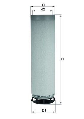 MAHLE ORIGINAL LXS 272 Číslo výrobce: 70322290. EAN: 4009026508329.