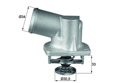 MAHLE ORIGINAL TI 132 92D Číslo výrobce: 6.457.92. EAN: 4250192995011.