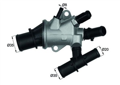 MAHLE ORIGINAL TI 170 88 Číslo výrobce: 70808622. EAN: 4250192995530.