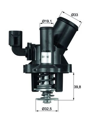 MAHLE ORIGINAL TM 17 98 S Číslo výrobce: 72528750. EAN: 4057635191784.