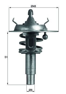 MAHLE ORIGINAL TX 106 90D Číslo výrobce: 70594766. EAN: 4009026922842.