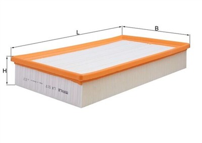 MAHLE ORIGINAL LX 517 Číslo výrobce: 78736019. EAN: 4009026029428.