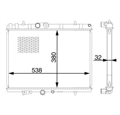 MAHLE ORIGINAL CR 1599 000S Číslo výrobce: 8MK 376 777-634. EAN: 4057635098342.
